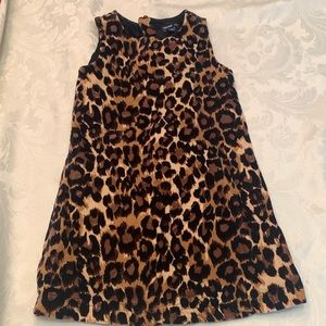 Baby Gap Girls Leopard Print Jumper
